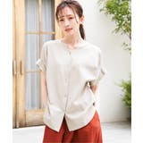 シアサッカー2WAY袖タックプルオーバー | ikka  | 詳細画像1 