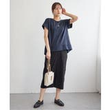 【お得だ値】Aライン裾切り替えカットソー | ikka  | 詳細画像12 