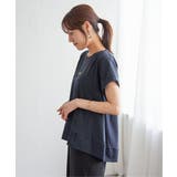 【お得だ値】Aライン裾切り替えカットソー | ikka  | 詳細画像20 