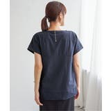 【お得だ値】Aライン裾切り替えカットソー | ikka  | 詳細画像21 