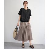 【お得だ値】ジャガードドルマン裾タックプルオーバー | ikka  | 詳細画像13 