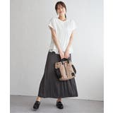 ストライプチュール2WAYプルオーバー | ikka  | 詳細画像9 