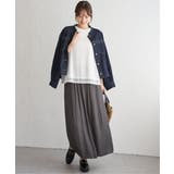 ストライプチュール2WAYプルオーバー | ikka  | 詳細画像11 