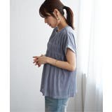 ストライプチュール2WAYプルオーバー | ikka  | 詳細画像15 