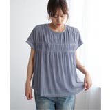 ストライプチュール2WAYプルオーバー | ikka  | 詳細画像17 