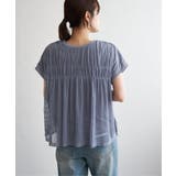 ストライプチュール2WAYプルオーバー | ikka  | 詳細画像19 