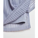 ストライプチュール2WAYプルオーバー | ikka  | 詳細画像25 