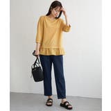 【接触冷感】冷感裾レイヤードプルオーバー  | ikka  | 詳細画像8 