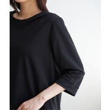 【接触冷感】冷感裾レイヤードプルオーバー  | ikka  | 詳細画像18 