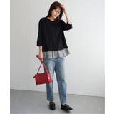 【接触冷感】冷感裾レイヤードプルオーバー  | ikka  | 詳細画像5 