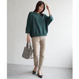 タックフライスドルマンプルオーバー | ikka  | 詳細画像12 