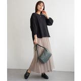 【親子コーデ】袖キカレース切り替えプルオーバー | ikka  | 詳細画像7 