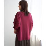 【親子コーデ】袖キカレース切り替えプルオーバー | ikka  | 詳細画像14 