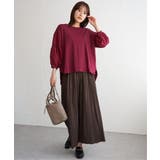 【親子コーデ】袖キカレース切り替えプルオーバー | ikka  | 詳細画像4 