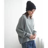 ミントグリーン | アートジャガードラグランプルオーバー | ikka 