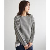 カットジャガード裾レイヤープルオーバー | ikka  | 詳細画像7 