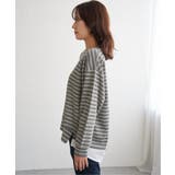 カットジャガード裾レイヤープルオーバー | ikka  | 詳細画像15 