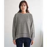 カットジャガード裾レイヤープルオーバー | ikka  | 詳細画像17 