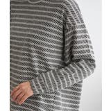 カットジャガード裾レイヤープルオーバー | ikka  | 詳細画像18 