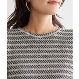 カットジャガード裾レイヤープルオーバー | ikka  | 詳細画像20 