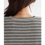 カットジャガード裾レイヤープルオーバー | ikka  | 詳細画像21 