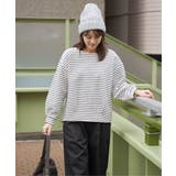 リップル裾タック長袖プルオーバー | ikka  | 詳細画像10 