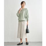 タックフライスドルマンプルオーバー | ikka  | 詳細画像16 