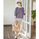 冷感梨地バックスリットプルオーバー | ikka  | 詳細画像5 