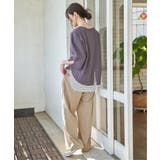 冷感梨地バックスリットプルオーバー | ikka  | 詳細画像6 