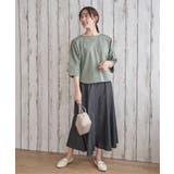 冷感梨地バックスリットプルオーバー | ikka  | 詳細画像16 