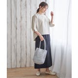 冷感梨地バックスリットプルオーバー | ikka  | 詳細画像20 