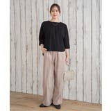 冷感梨地バックスリットプルオーバー | ikka  | 詳細画像22 