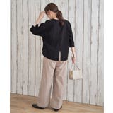 冷感梨地バックスリットプルオーバー | ikka  | 詳細画像24 