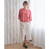 冷感梨地バックスリットプルオーバー | ikka  | 詳細画像26 