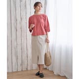 冷感梨地バックスリットプルオーバー | ikka  | 詳細画像27 