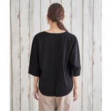 冷感梨地バックスリットプルオーバー | ikka  | 詳細画像29 