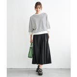 タックフライスドルマンプルオーバー | ikka  | 詳細画像11 