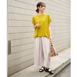 【接触冷感】鹿の子センターシームタックプルオーバー | ikka  | 詳細画像15 