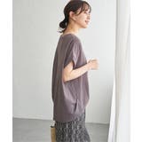 【接触冷感】鹿の子センターシームタックプルオーバー | ikka  | 詳細画像28 