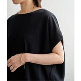 【接触冷感】鹿の子センターシームタックプルオーバー | ikka  | 詳細画像35 