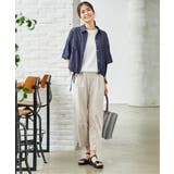 幾何学柄ジャカード半袖プルオーバー 【親子コーデ】  | ikka  | 詳細画像9 