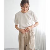 幾何学柄ジャカード半袖プルオーバー 【親子コーデ】  | ikka  | 詳細画像11 