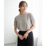 幾何学柄ジャカード半袖プルオーバー 【親子コーデ】  | ikka  | 詳細画像25 