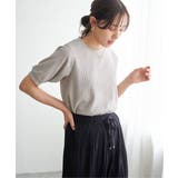 幾何学柄ジャカード半袖プルオーバー 【親子コーデ】  | ikka  | 詳細画像26 