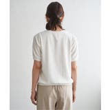 幾何学柄ジャカード半袖プルオーバー 【親子コーデ】  | ikka  | 詳細画像33 