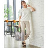 幾何学柄ジャカード半袖プルオーバー 【親子コーデ】  | ikka  | 詳細画像3 