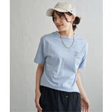 【接触冷感】裾レイヤードプリントTシャツ | ikka | 詳細画像14