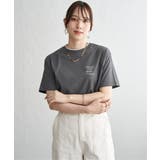 【接触冷感】裾レイヤードプリントTシャツ | ikka | 詳細画像17