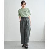 【接触冷感】裾レイヤードプリントTシャツ | ikka | 詳細画像21