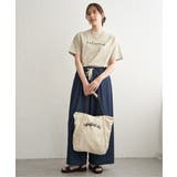【接触冷感】裾レイヤードプリントTシャツ | ikka | 詳細画像27